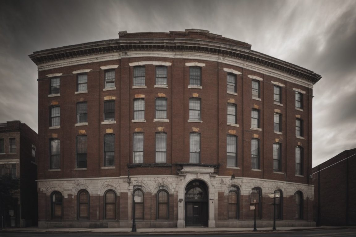 historic Baltimore building with spectrally selective window films