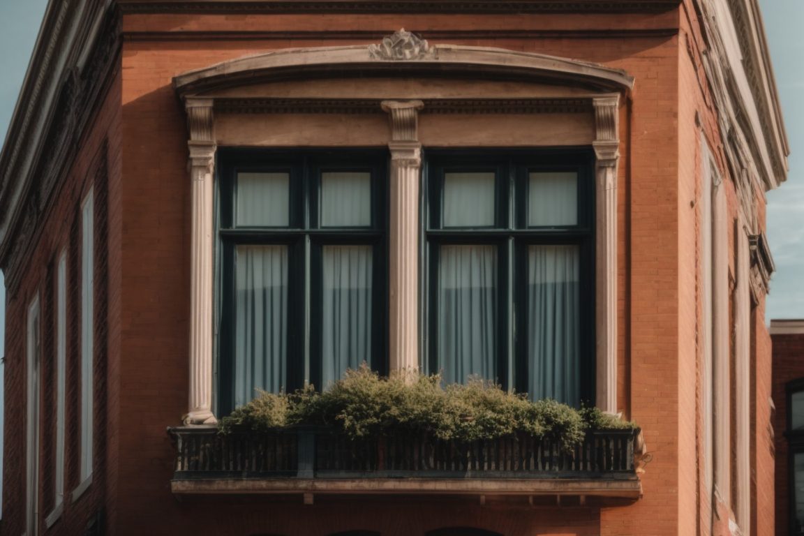Baltimore historic building with energy-saving window film